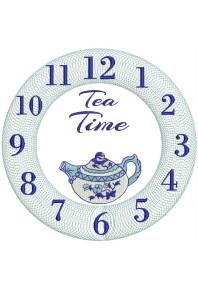 Set487 - Teapot clock face (3 sizes)